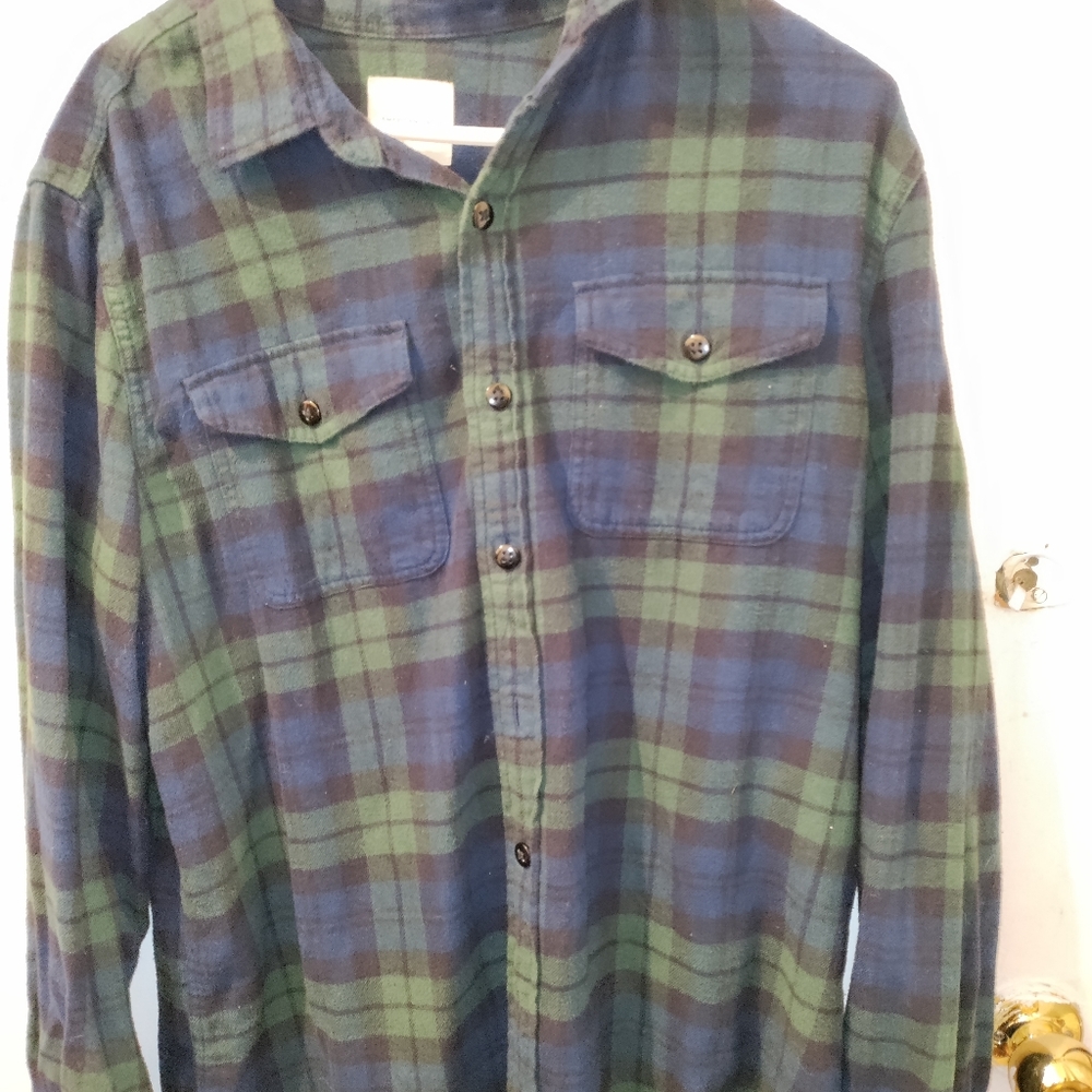 Flannel button down